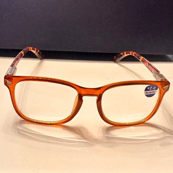New (2) Blue Light Readers + (1) Full Reader Sunglasses +2.0 - Picture 3 of 16